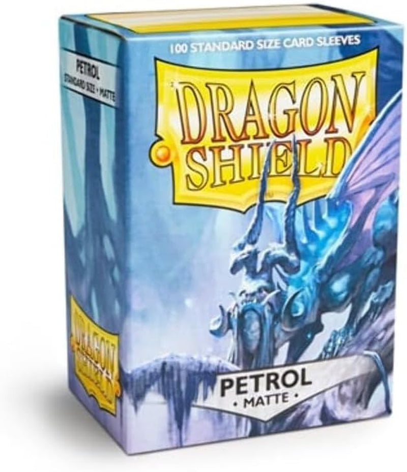 | Standard Size Card Matte Sleeves | 100 CT - Smooth & Tough Premium TCG Sleeves | Compatible with Pokemon, Flesh & Blood, One Piece & Magic the Gathering | Blood Red - Matte